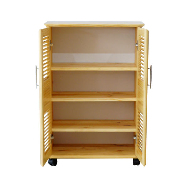 Tủ giày gỗ thông tự nhiên F110