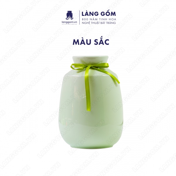 Lọ hoa Men ngọc giỏ cua