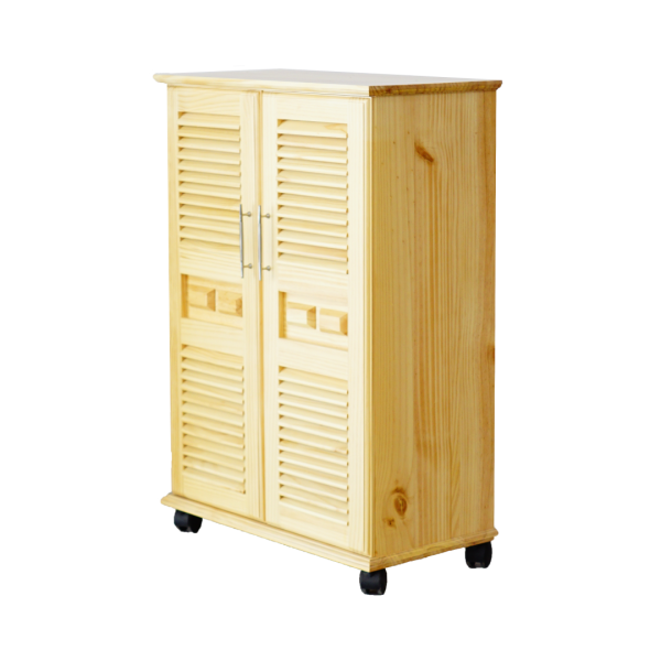 Tủ giày gỗ thông tự nhiên F110