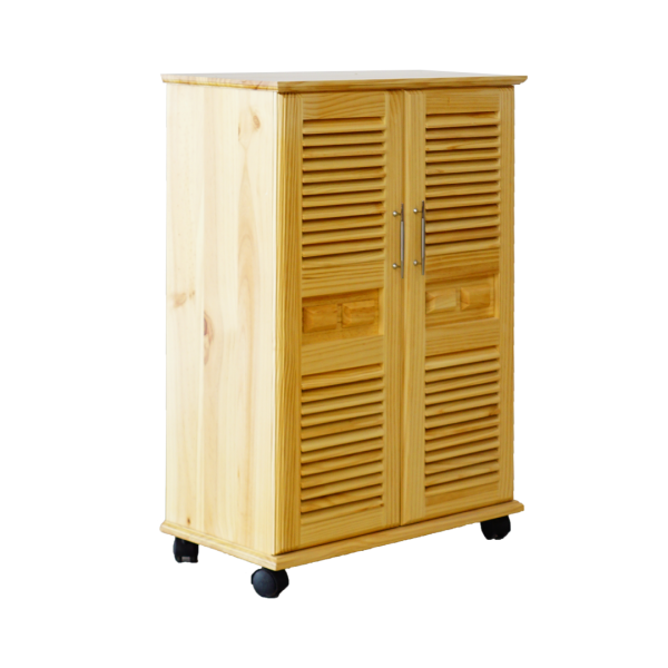 Tủ giày gỗ thông tự nhiên F110