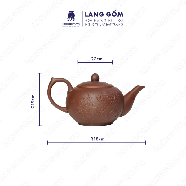 Bộ ấm chén Men mộc tống