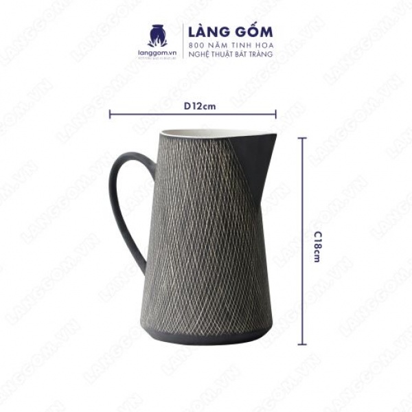 Set Bình sữa họa tiết gại màu đen