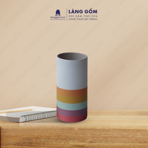 Lọ hoa Men mát 7 màu