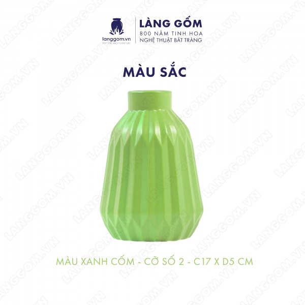 Lọ hoa Men mát đèn lồng