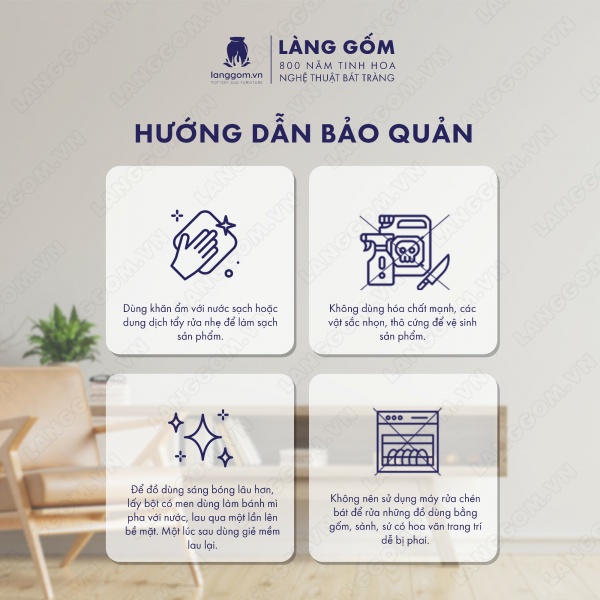 Lọ hoa Men trắng bom mũi tên